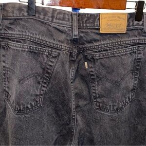 Levi’s 900 Series Vintage 90s Black High Rise Tapered Jeans USA 18
